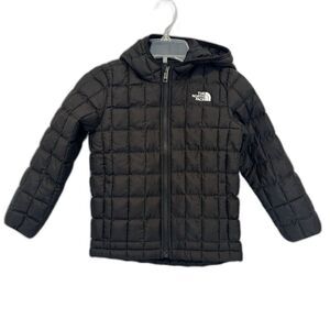 NWT North Face Thermoball Jacket Insulated Coat Black Water Repellent Kids 5